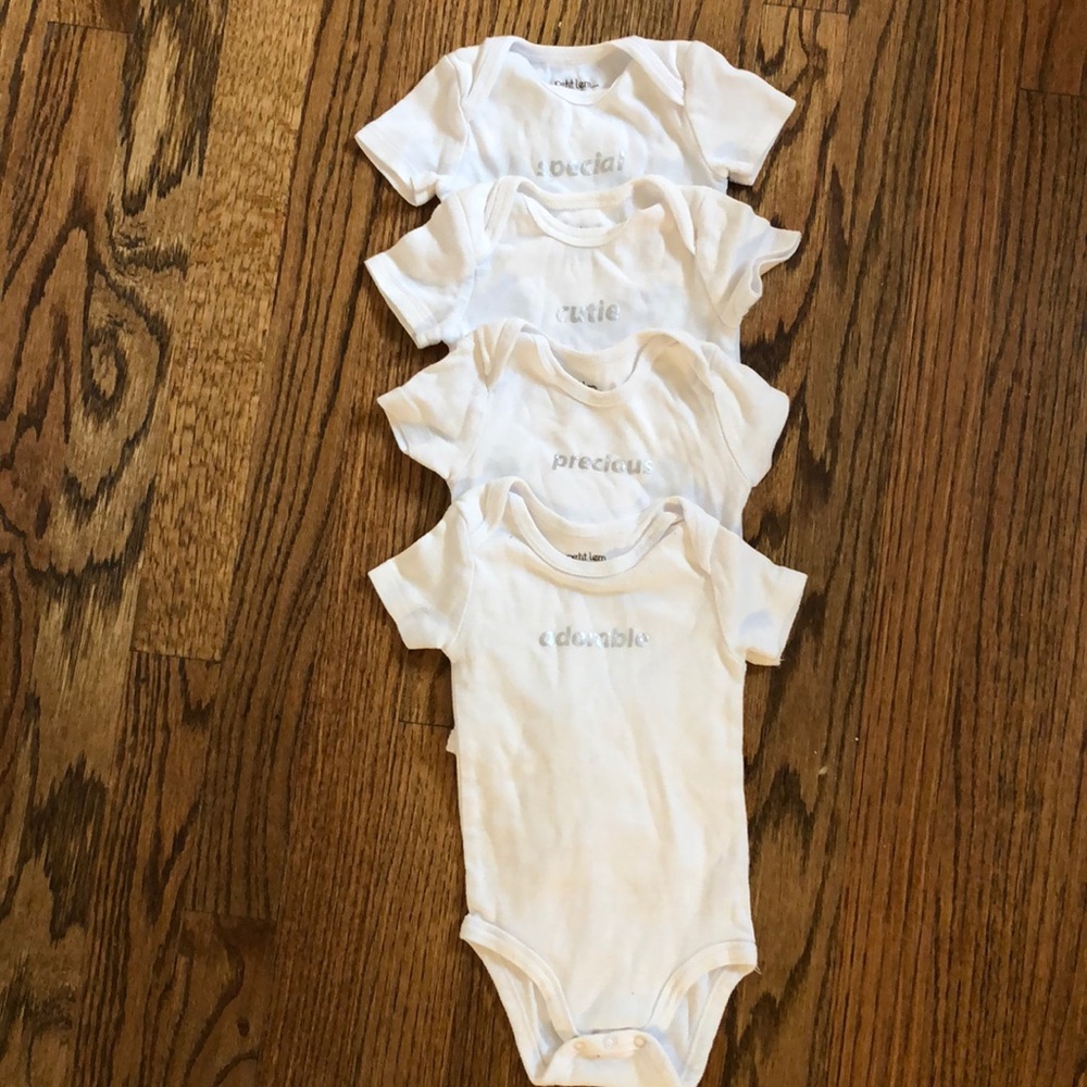 Petit Lem body suit bundle (set of 4)